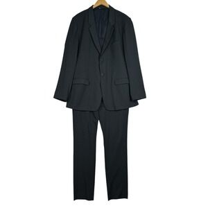 Ministry of Supply Mens Suit 48 Jacket 40x36 Pants Gray Stretch Performance